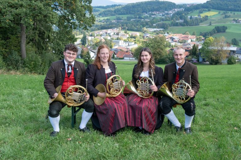 Waldhornregister Musikverein Schlag